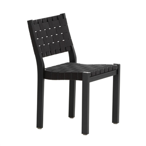 artek 611 Dining Chair Black
