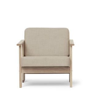 Form & Refine Block Armchair White Oiled Oak/Zero 0004