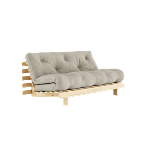 Karup Design Roots Sofa Bed With Mattress 160x200 914 Linen/Pine